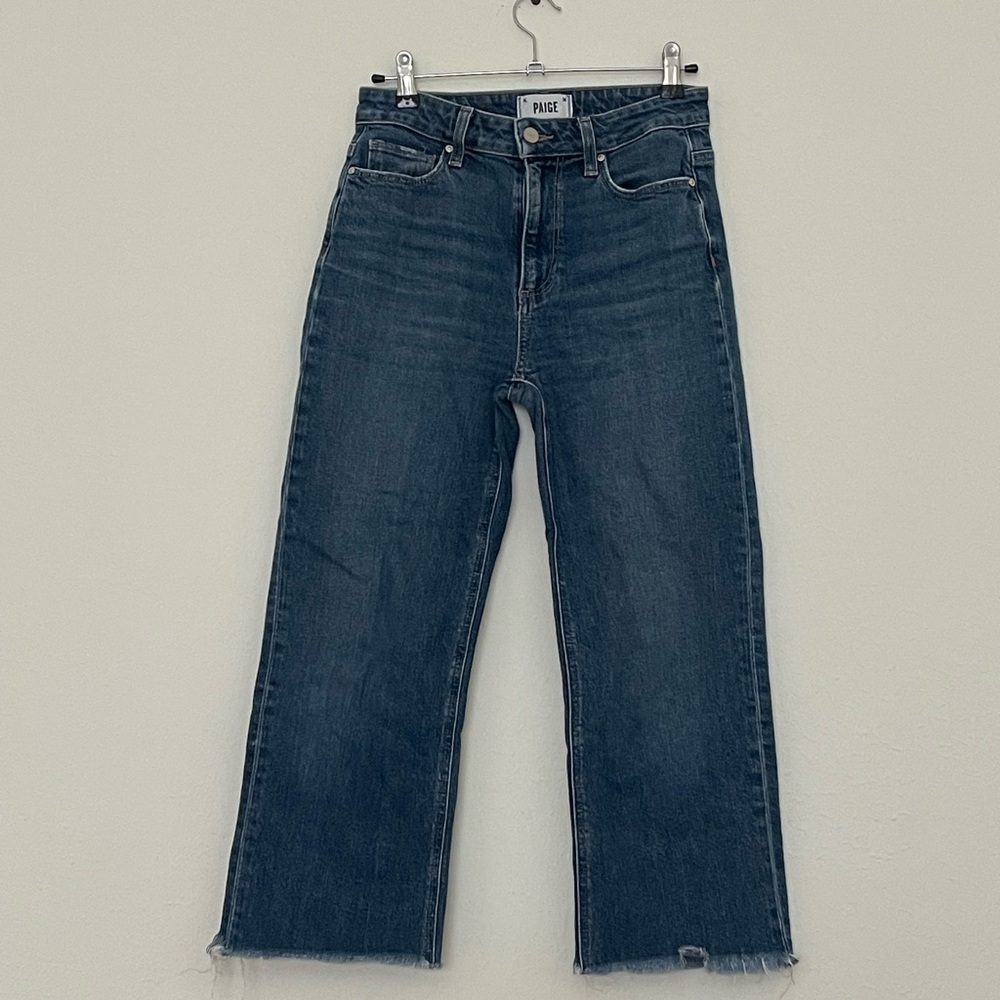 PAIGE Leenah Ankle Cropped Jeans High-Rise